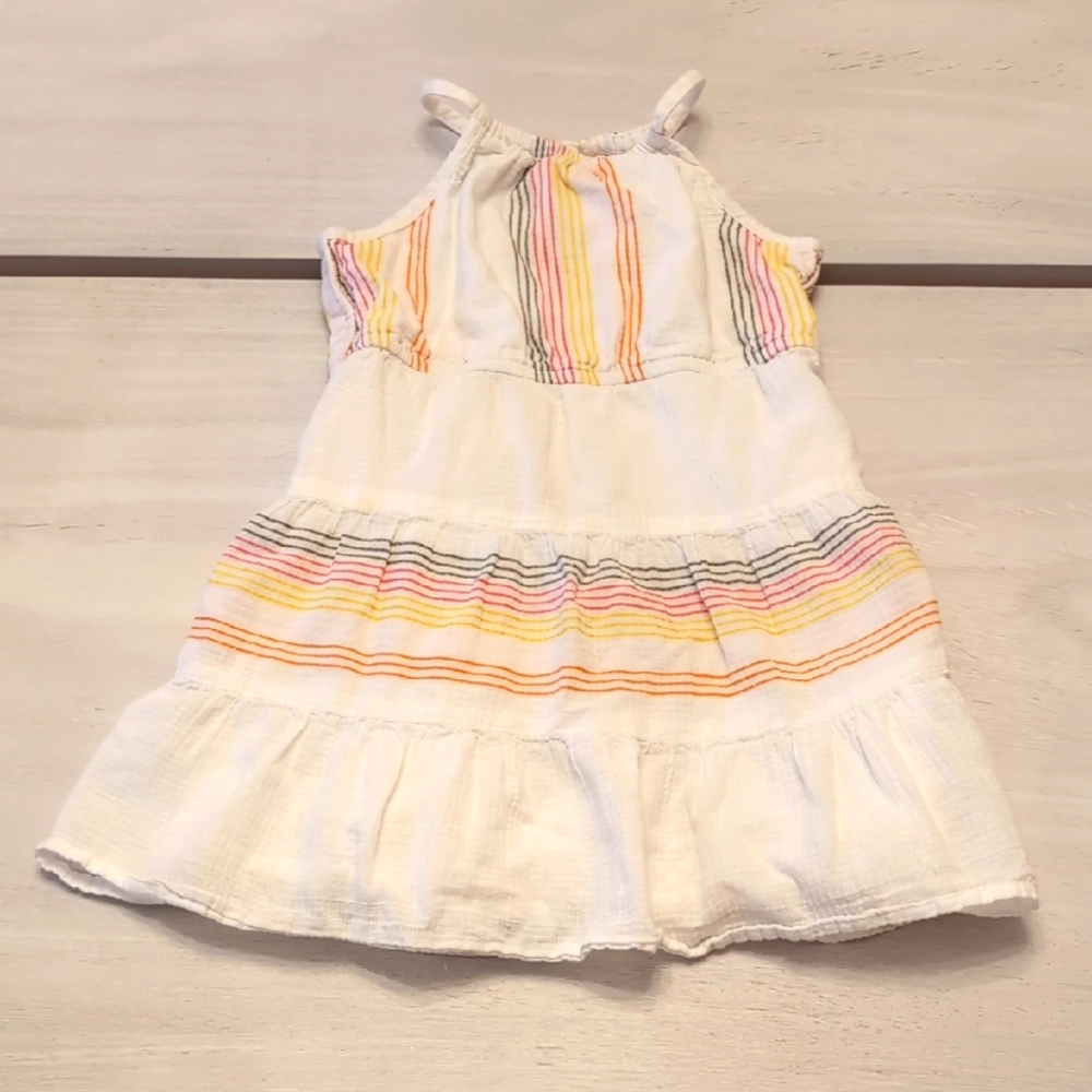 4/$20 Cotton Striped Kids boho summer Dress